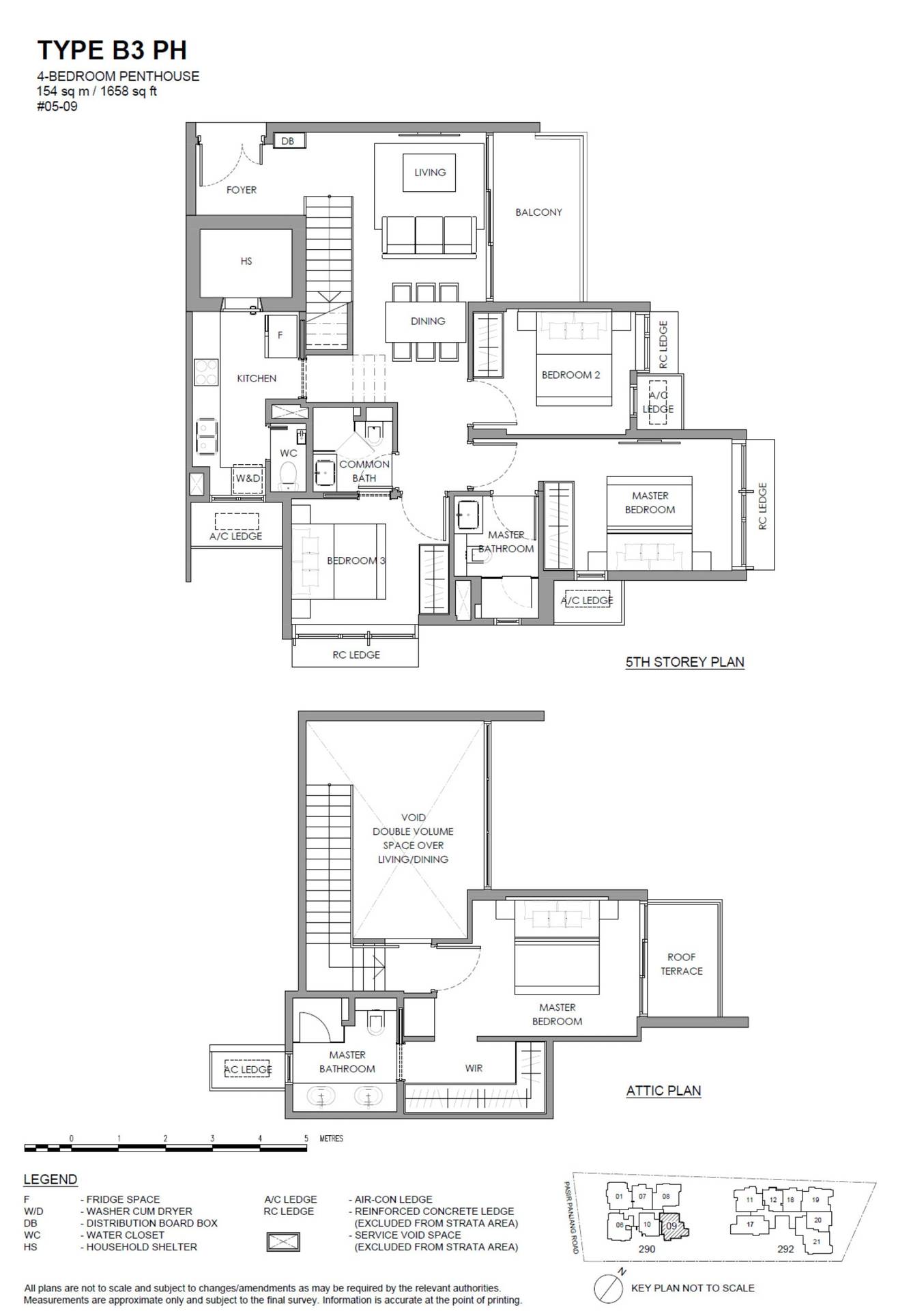 The Hillshore floorplan